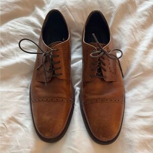 Cole Haan Brown Leather Oxfords